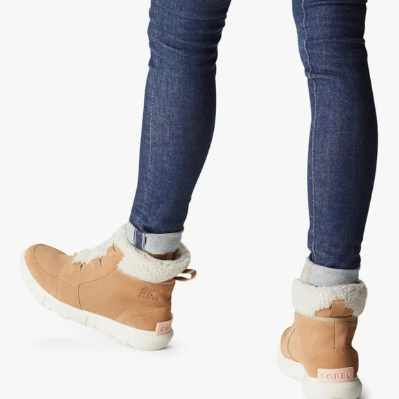 Sorel Explorer II Carnival Cozy WP Waterproof Canoe Sea Salt Boots Womens Size 8 - Picture 6 of 13